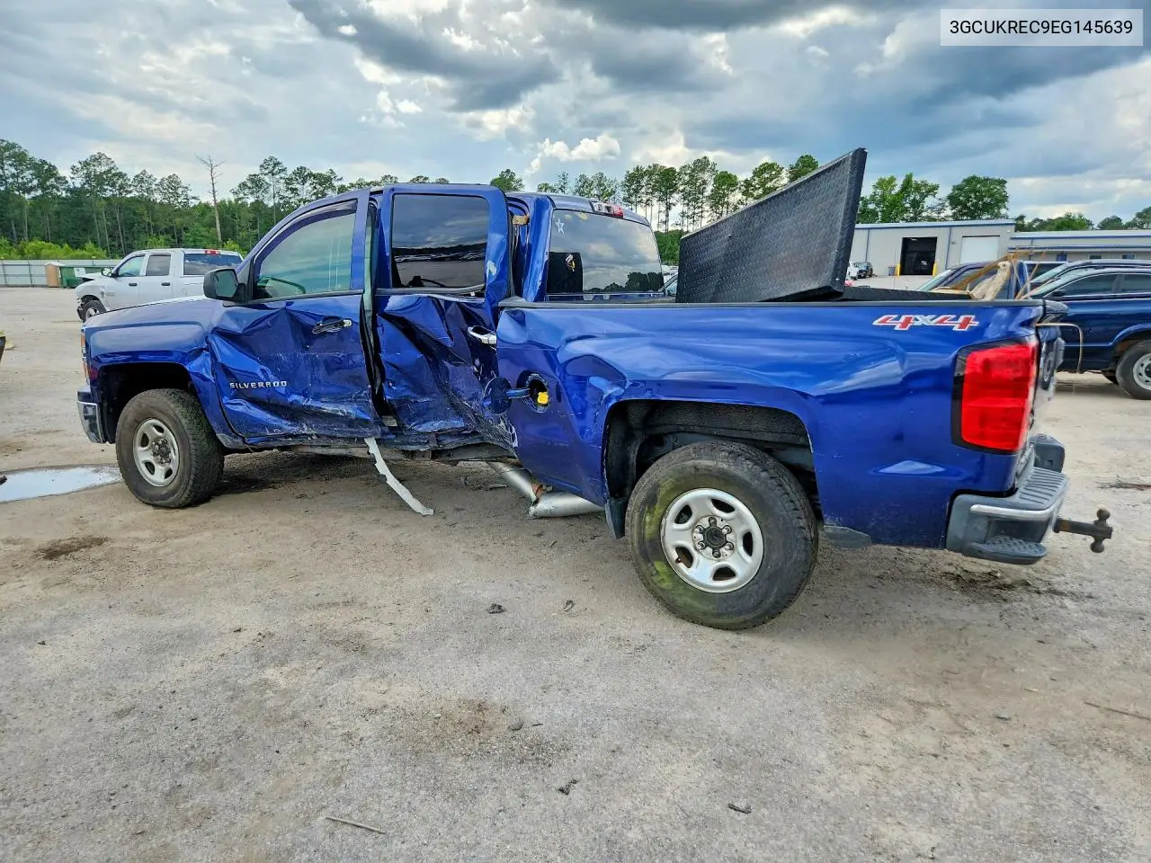 2014 Chevrolet Silverado K1500 Lt VIN: 3GCUKREC9EG145639 Lot: 60394856