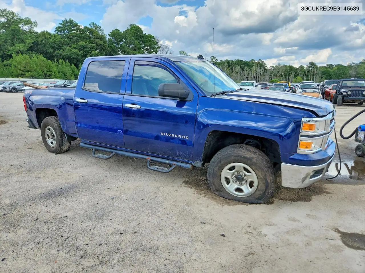 2014 Chevrolet Silverado K1500 Lt VIN: 3GCUKREC9EG145639 Lot: 60394856