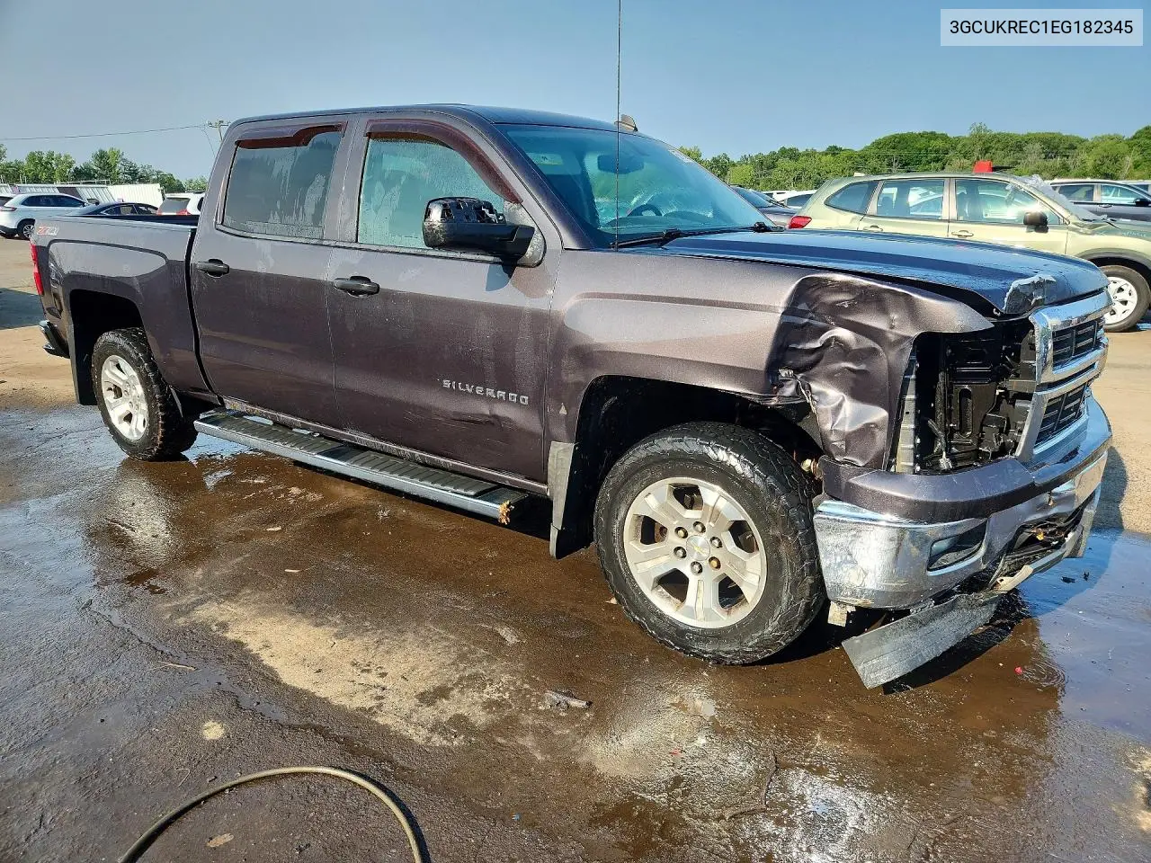 3GCUKREC1EG182345 2014 Chevrolet Silverado K1500 Lt
