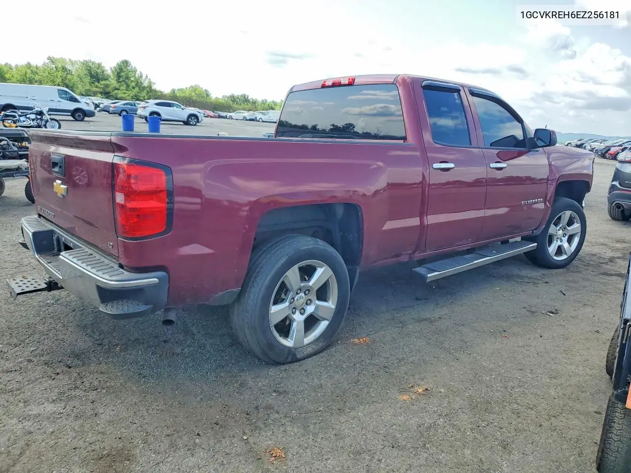 2014 Chevrolet Silverado K1500 Lt VIN: 1GCVKREH6EZ256181 Lot: 61442566
