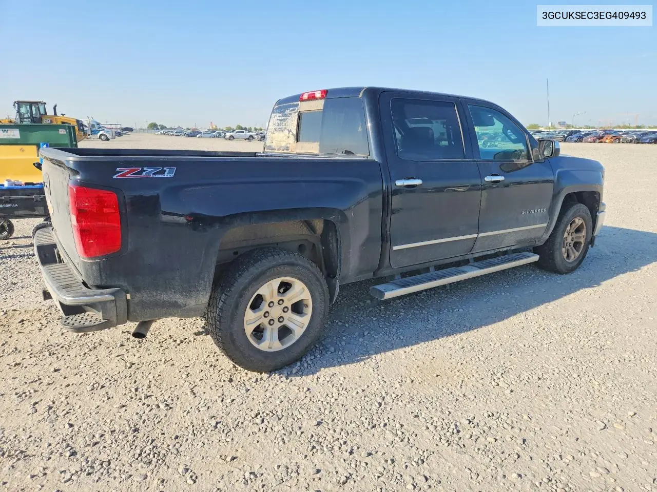 2014 Chevrolet Silverado K1500 Ltz VIN: 3GCUKSEC3EG409493 Lot: 61523406