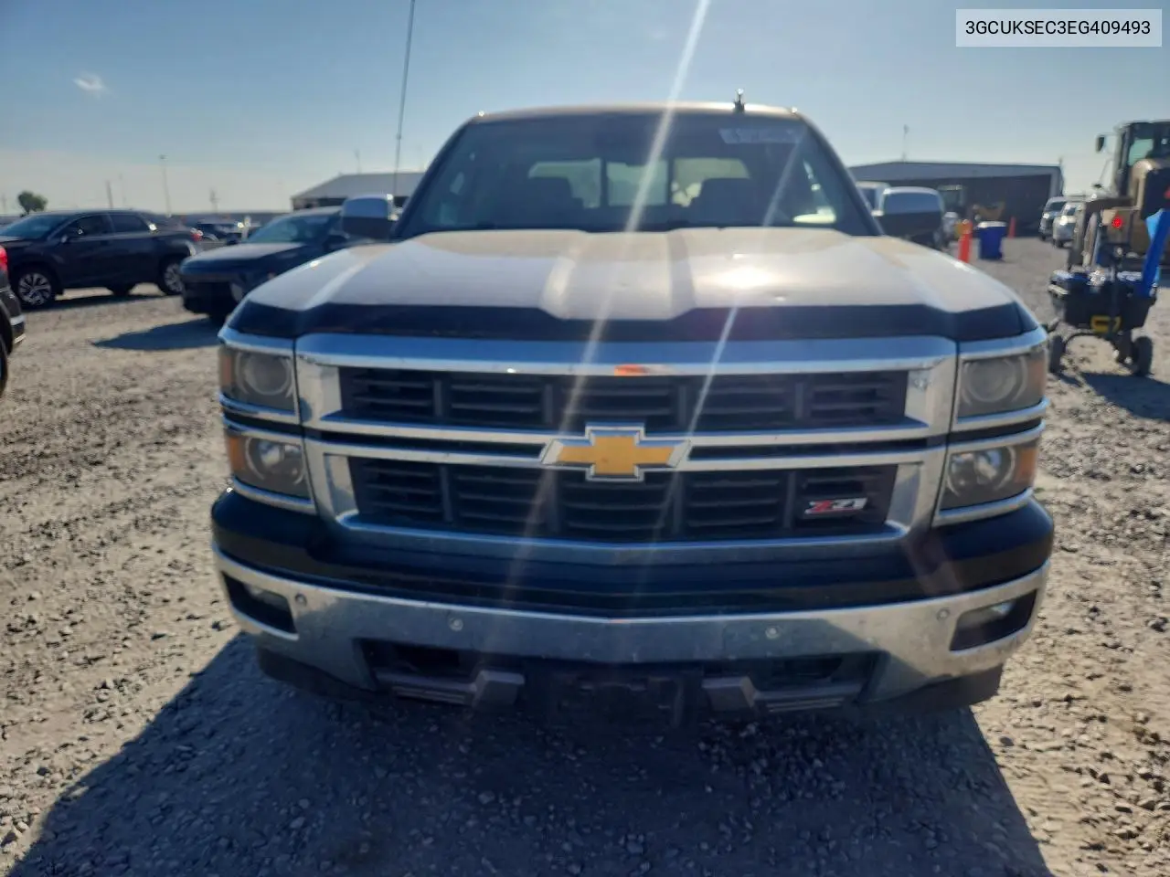 2014 Chevrolet Silverado K1500 Ltz VIN: 3GCUKSEC3EG409493 Lot: 61523406