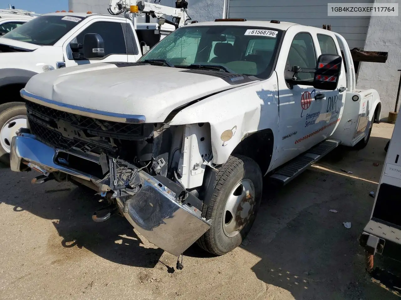 2014 Chevrolet Silverado K3500 VIN: 1GB4KZCGXEF117764 Lot: 61568796