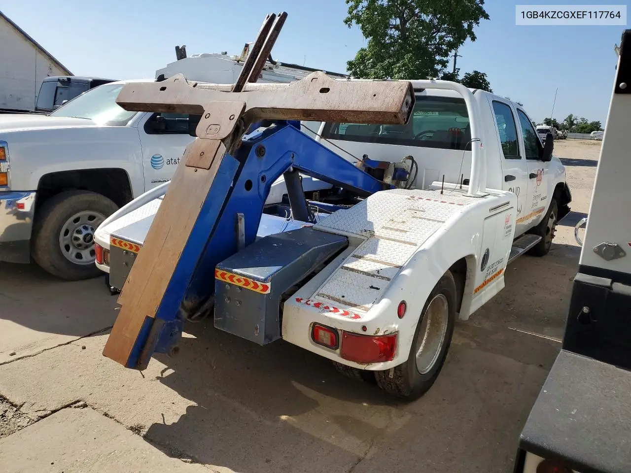 2014 Chevrolet Silverado K3500 VIN: 1GB4KZCGXEF117764 Lot: 61568796
