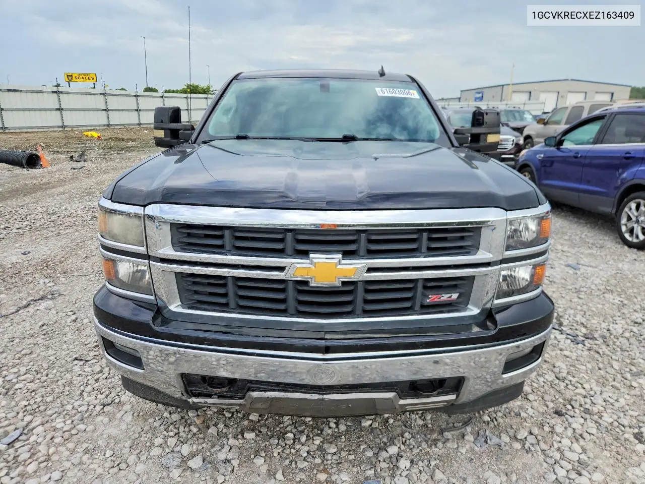 2014 Chevrolet Silverado K1500 Lt VIN: 1GCVKRECXEZ163409 Lot: 61603006