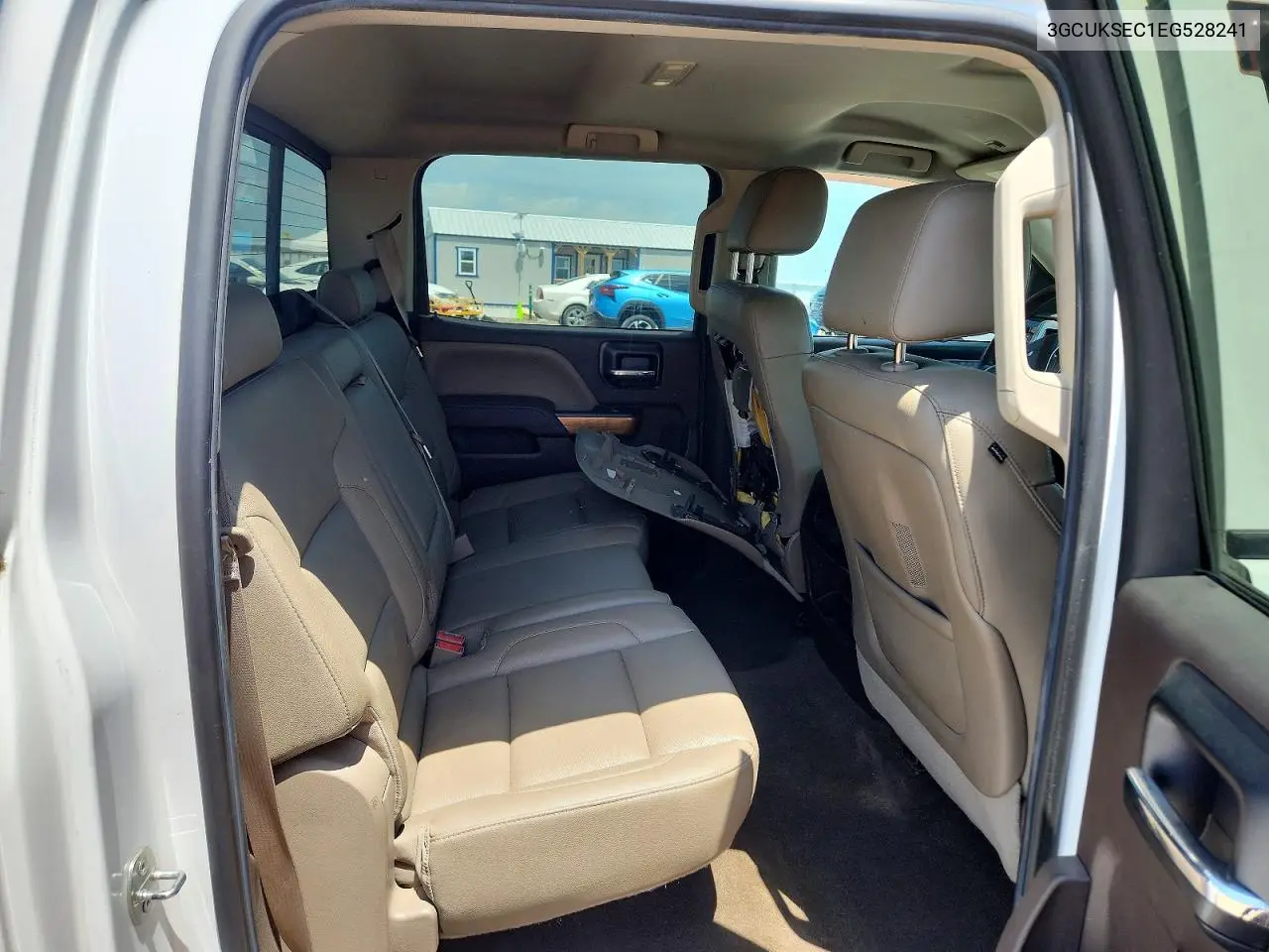 2014 Chevrolet Silverado K1500 Ltz VIN: 3GCUKSEC1EG528241 Lot: 61939636