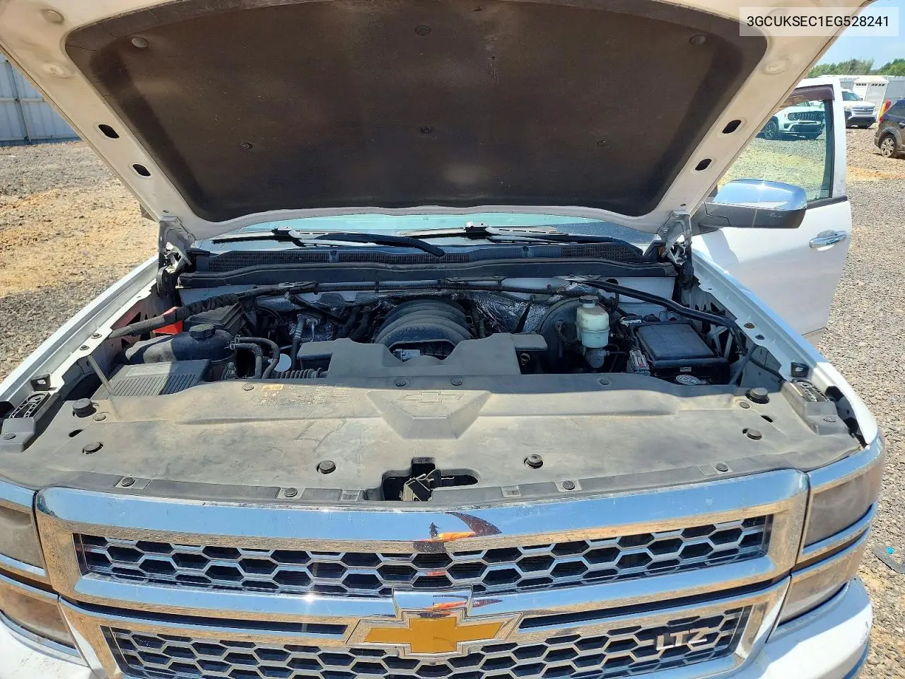 2014 Chevrolet Silverado K1500 Ltz VIN: 3GCUKSEC1EG528241 Lot: 61939636