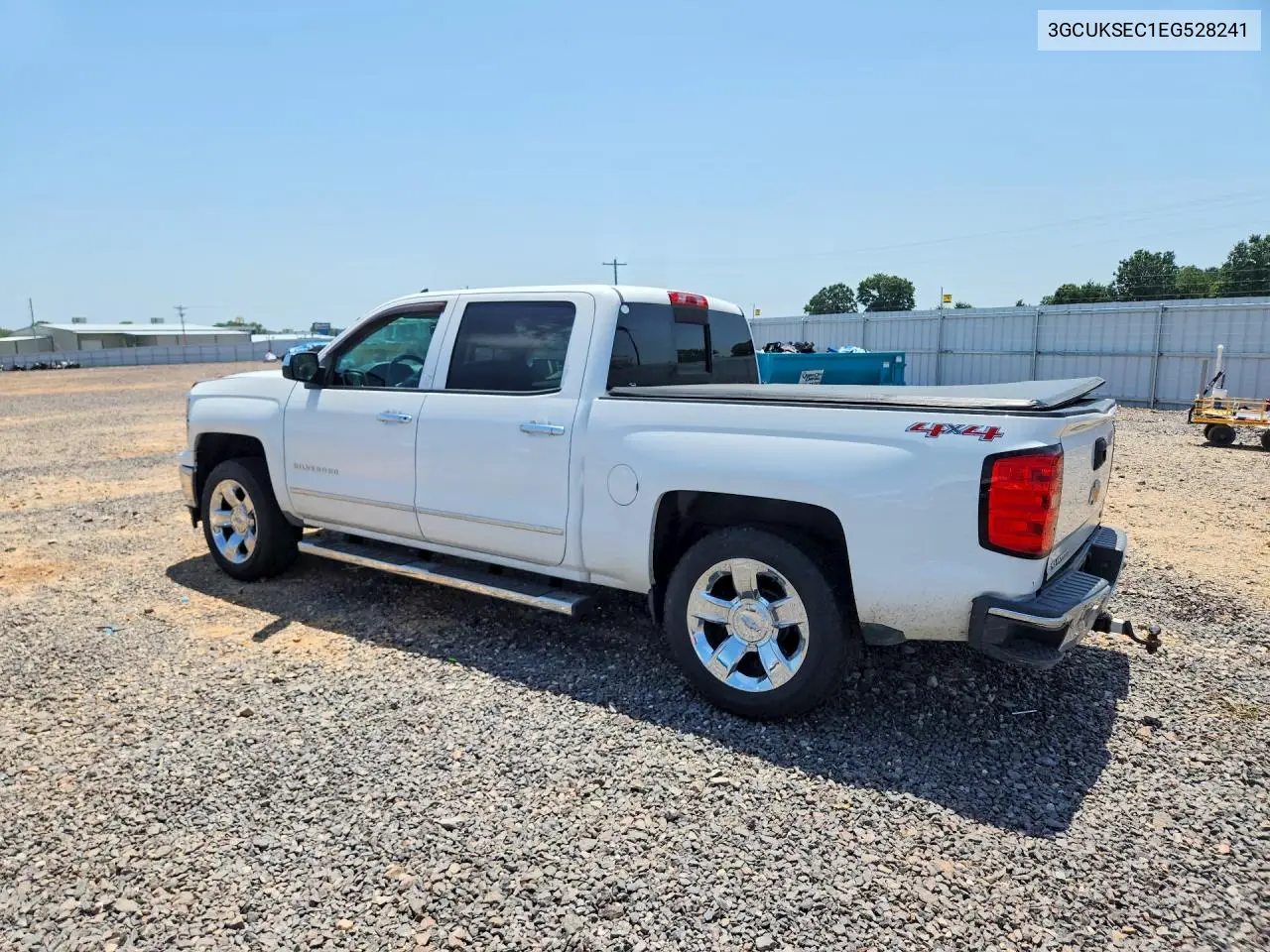 2014 Chevrolet Silverado K1500 Ltz VIN: 3GCUKSEC1EG528241 Lot: 61939636