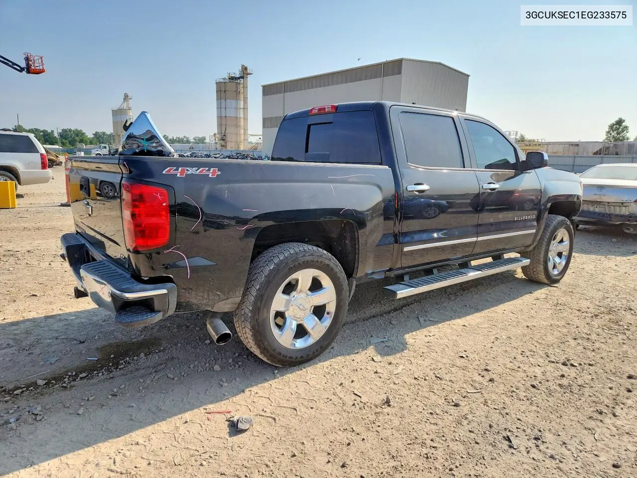 2014 Chevrolet Silverado K1500 Ltz VIN: 3GCUKSEC1EG233575 Lot: 62069246