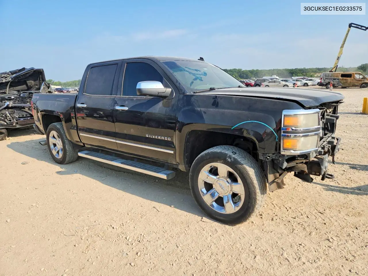 2014 Chevrolet Silverado K1500 Ltz VIN: 3GCUKSEC1EG233575 Lot: 62069246