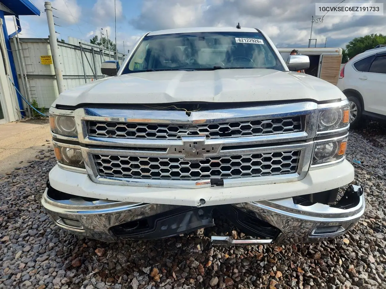 2014 Chevrolet Silverado K1500 Ltz VIN: 1GCVKSEC6EZ191733 Lot: 62122926