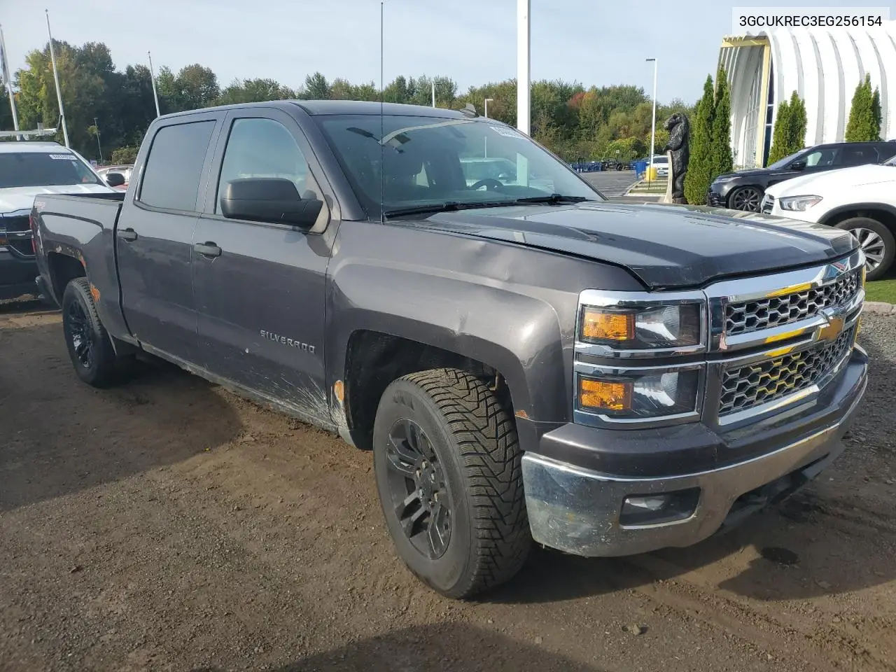 3GCUKREC3EG256154 2014 Chevrolet Silverado K1500 Lt