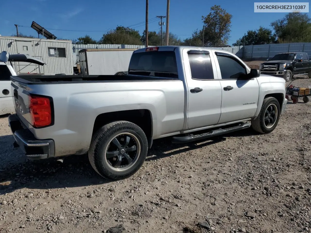 1GCRCREH3EZ310387 2014 Chevrolet Silverado C1500 Lt