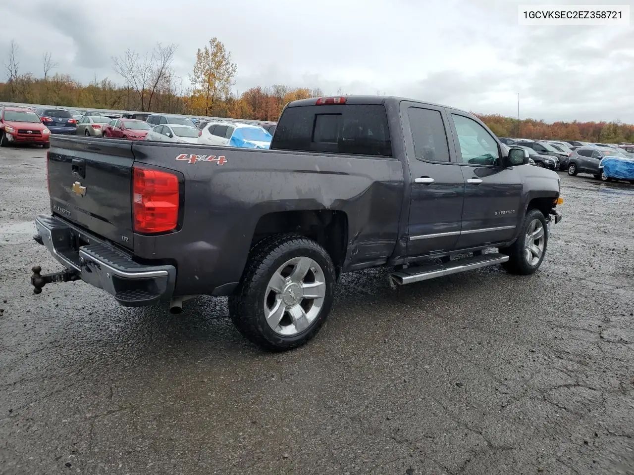 1GCVKSEC2EZ358721 2014 Chevrolet Silverado K1500 Ltz