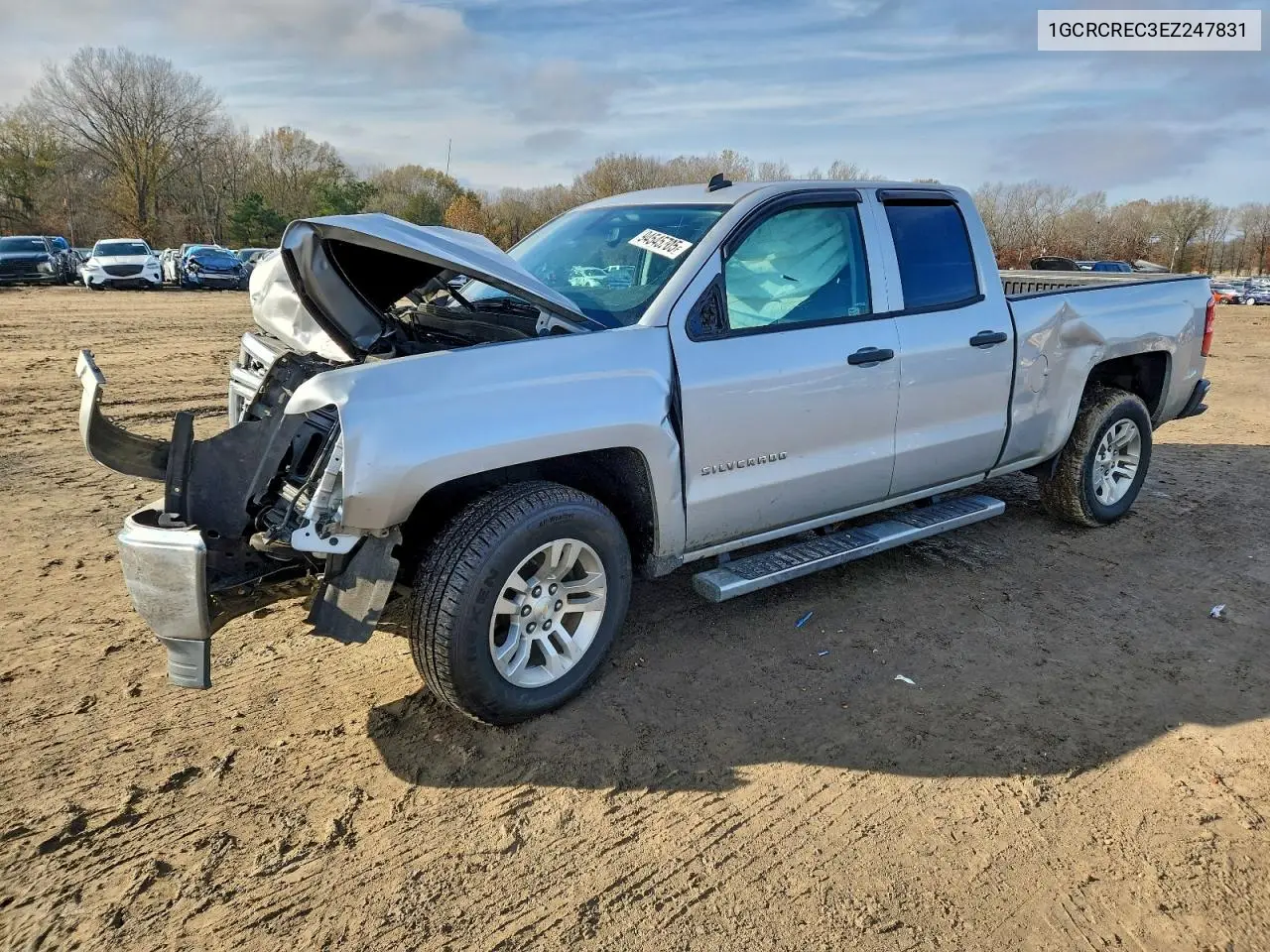 1GCRCREC3EZ247831 2014 Chevrolet Silverado C1500 Lt