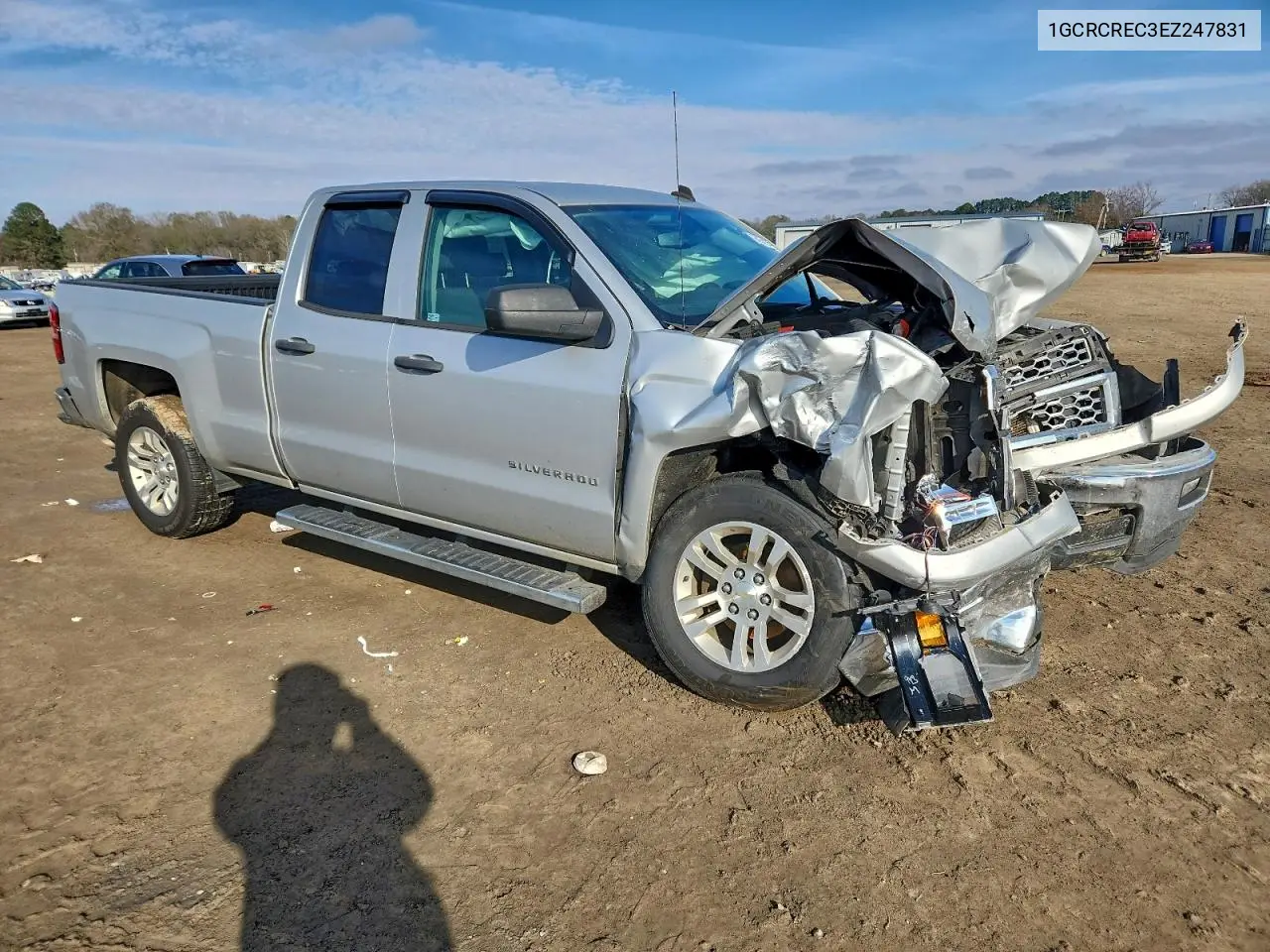 1GCRCREC3EZ247831 2014 Chevrolet Silverado C1500 Lt