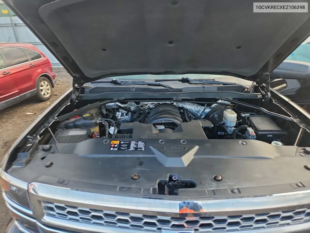 1GCVKRECXEZ106398 2014 Chevrolet Silverado K1500 Lt