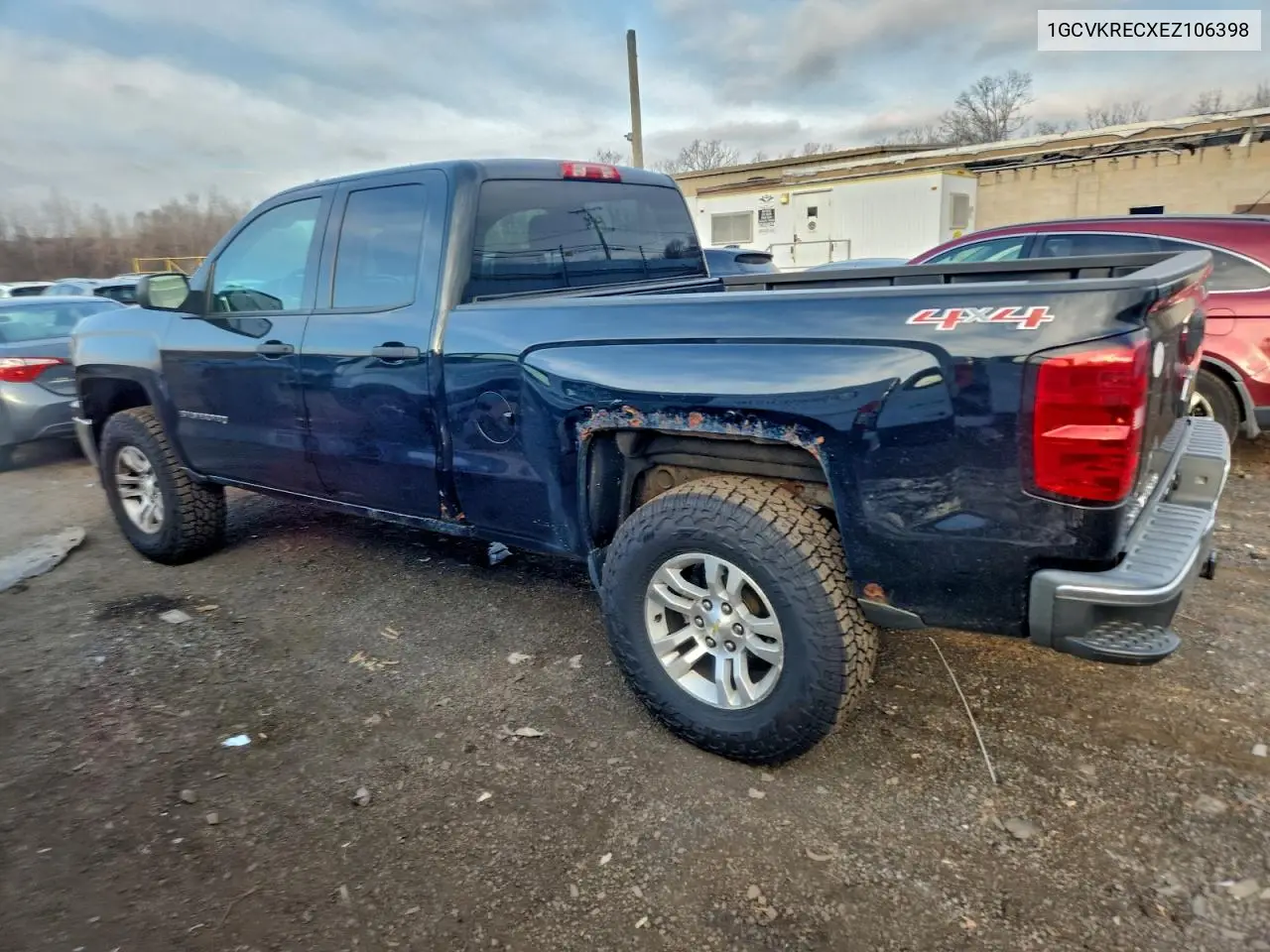 1GCVKRECXEZ106398 2014 Chevrolet Silverado K1500 Lt