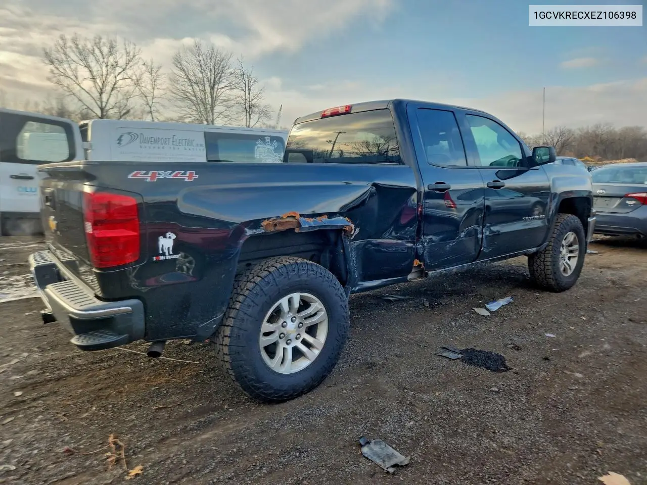 1GCVKRECXEZ106398 2014 Chevrolet Silverado K1500 Lt