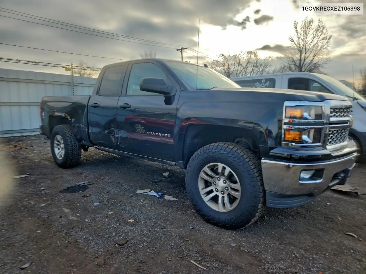 1GCVKRECXEZ106398 2014 Chevrolet Silverado K1500 Lt