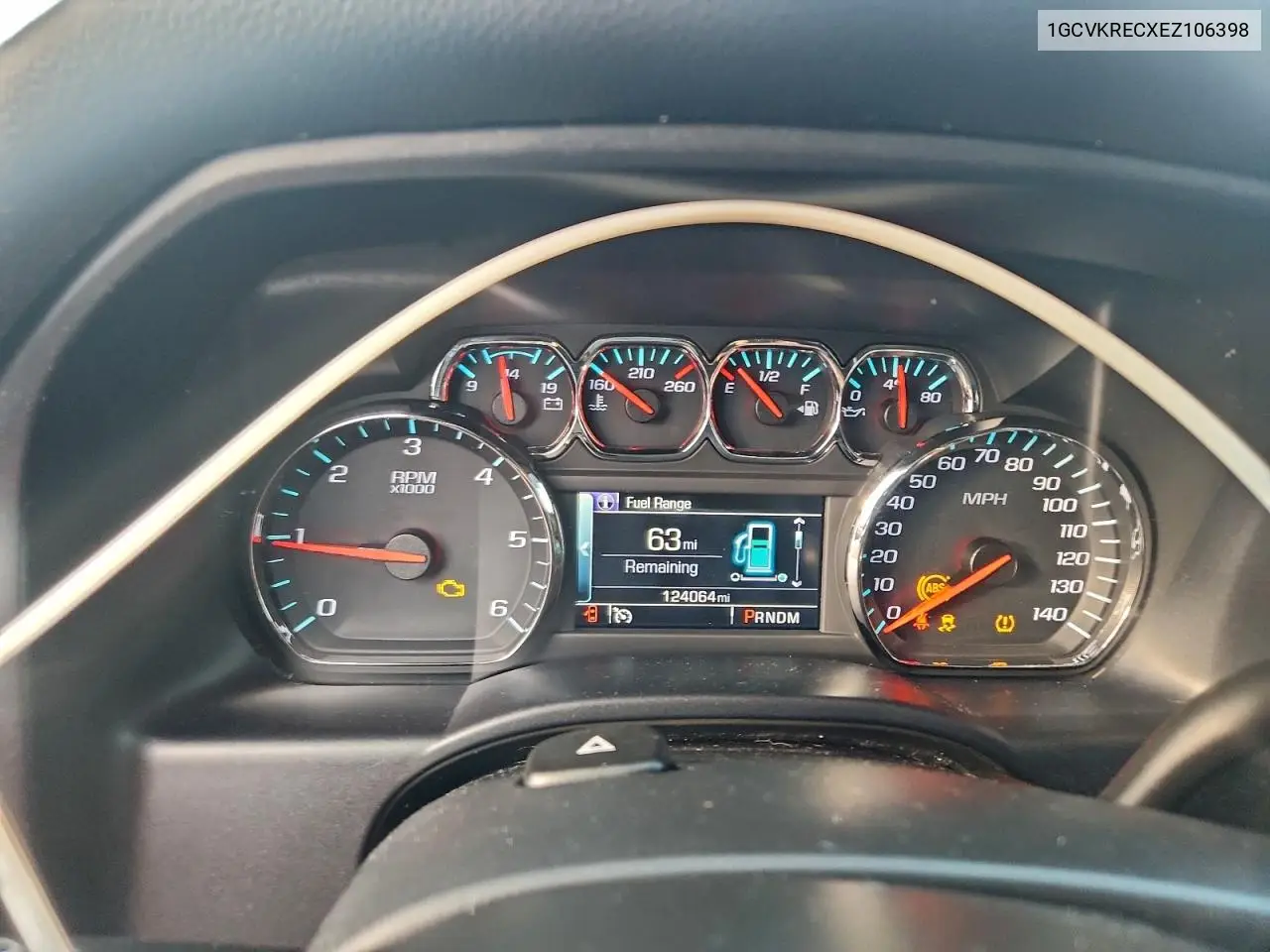 1GCVKRECXEZ106398 2014 Chevrolet Silverado K1500 Lt