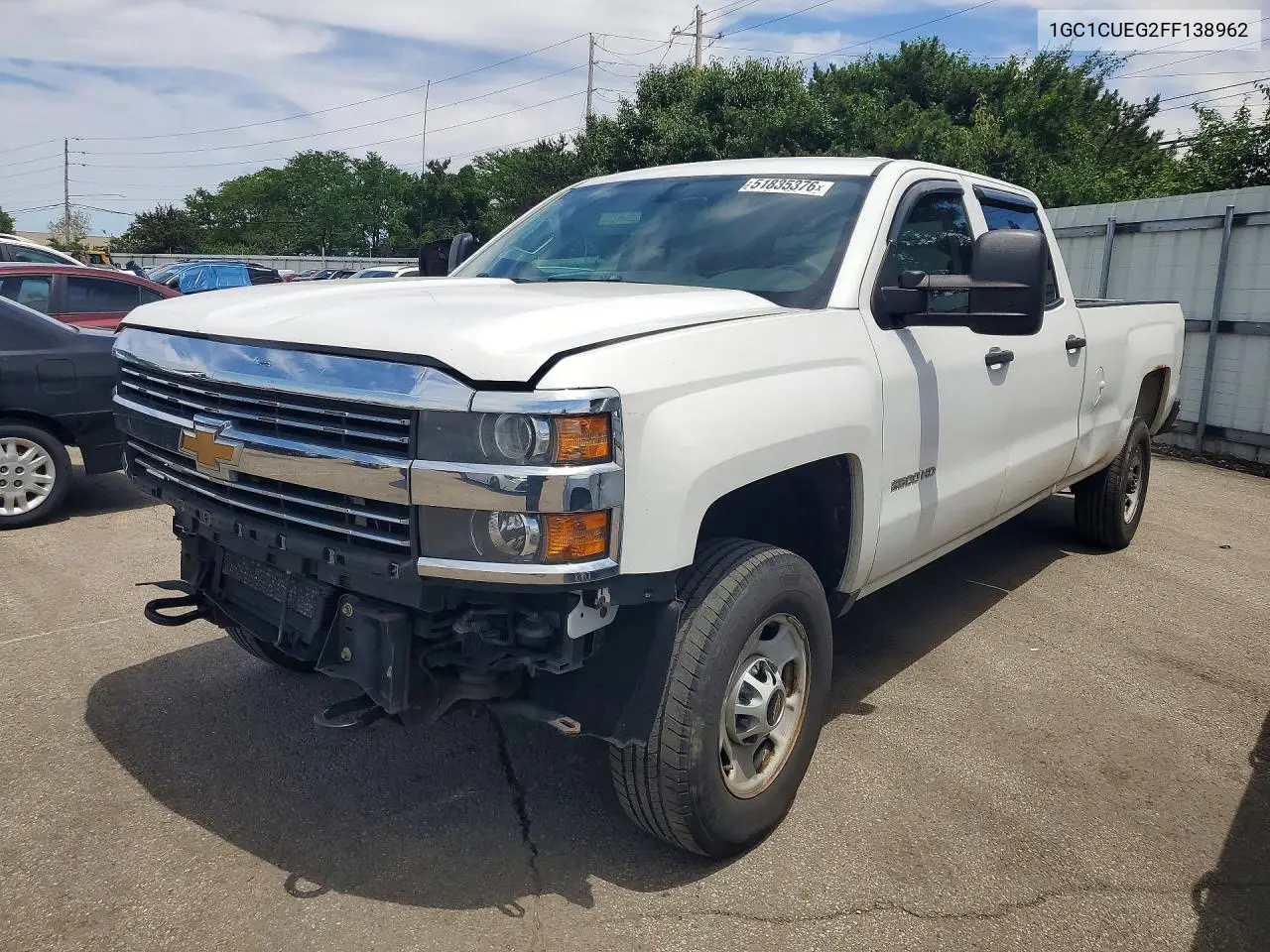1GC1CUEG2FF138962 2015 Chevrolet Silverado C2500 Heavy Duty