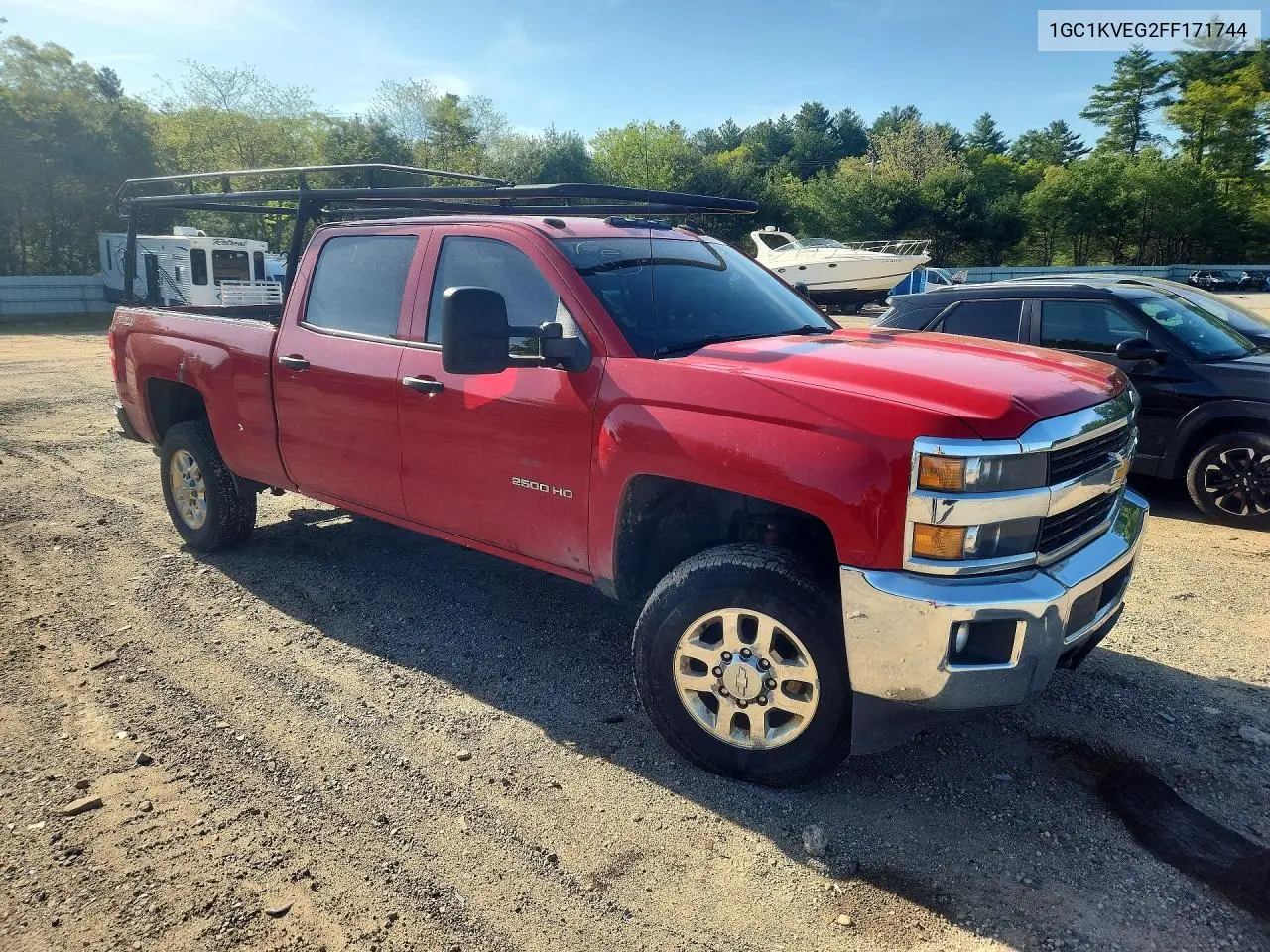 1GC1KVEG2FF171744 2015 Chevrolet Silverado K2500 Heavy Duty Lt