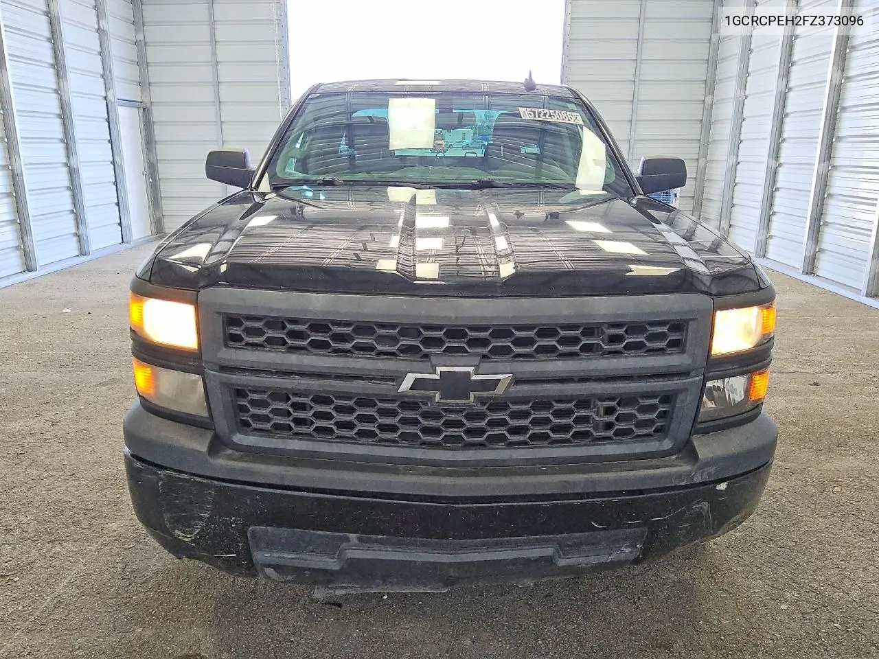 2015 Chevrolet Silverado C1500 VIN: 1GCRCPEH2FZ373096 Lot: 57225086