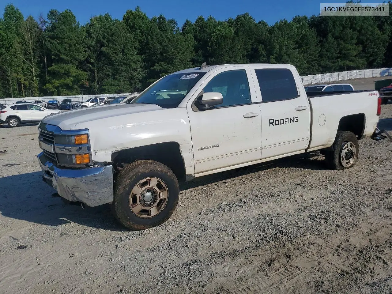 2015 Chevrolet Silverado K2500 Heavy Duty Lt VIN: 1GC1KVEG0FF573441 Lot: 58635726
