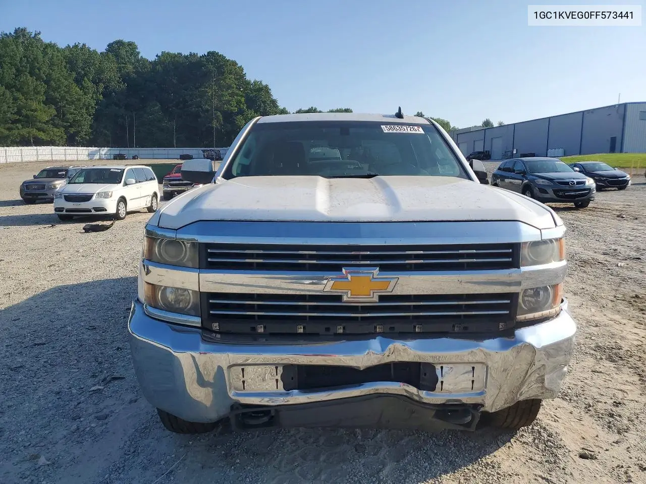 2015 Chevrolet Silverado K2500 Heavy Duty Lt VIN: 1GC1KVEG0FF573441 Lot: 58635726