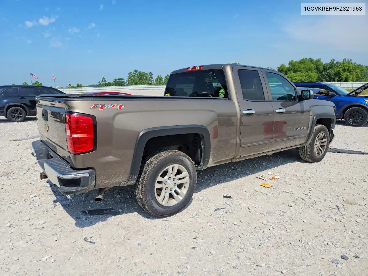 2015 Chevrolet Silverado K1500 Lt VIN: 1GCVKREH9FZ321963 Lot: 58799426