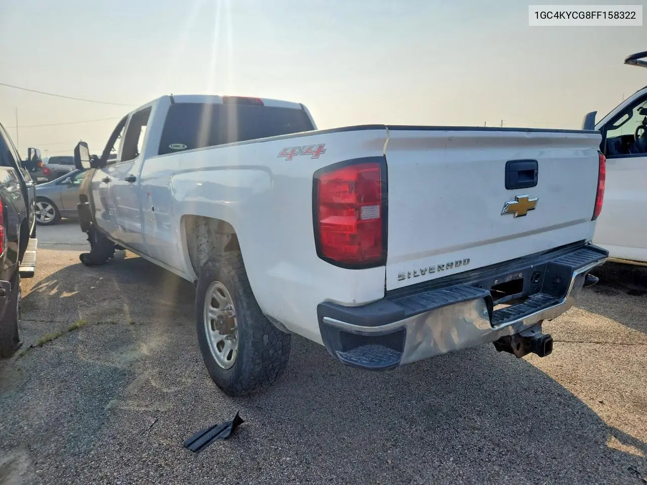 2015 Chevrolet Silverado K3500 VIN: 1GC4KYCG8FF158322 Lot: 60205366