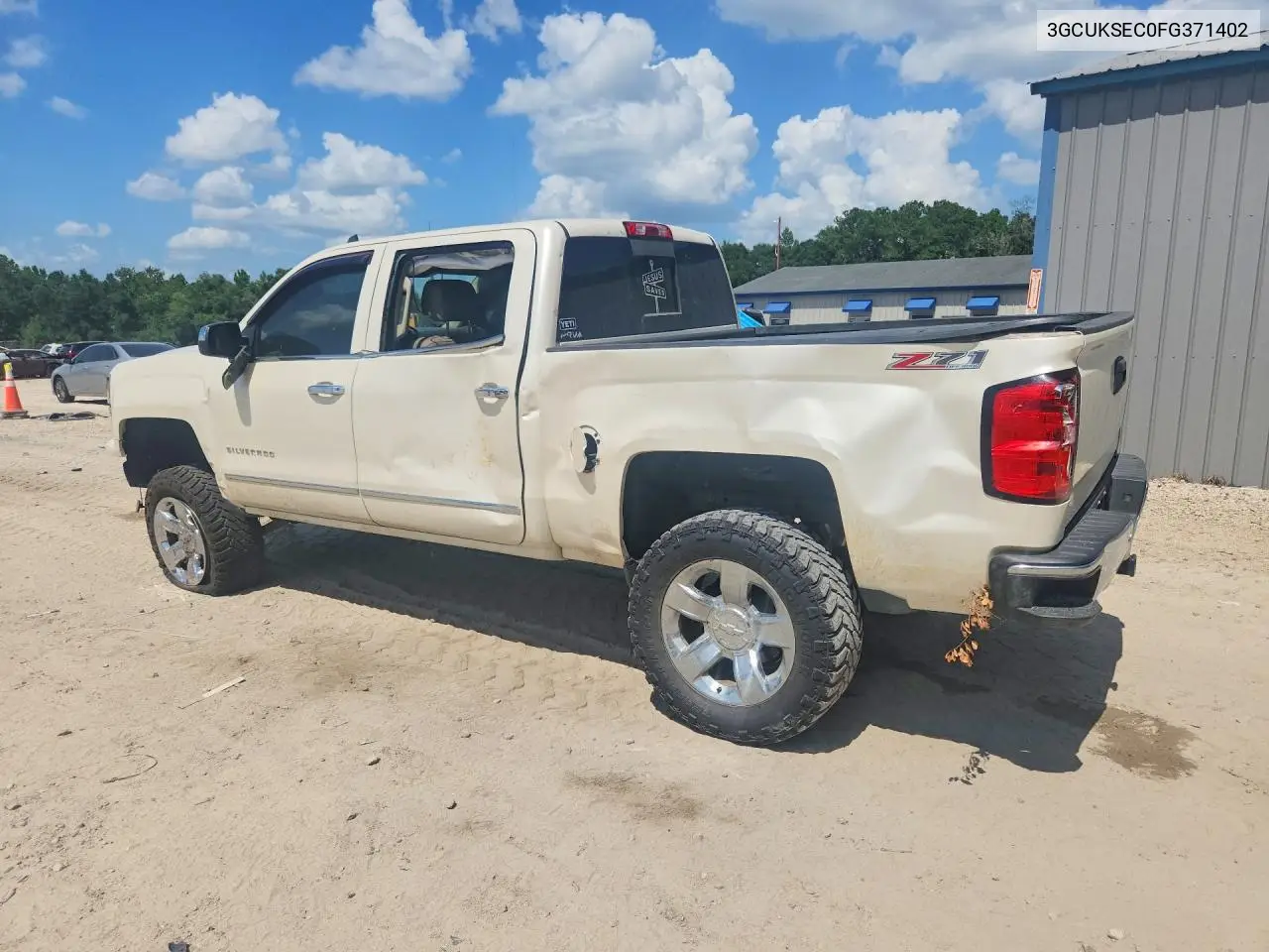 2015 Chevrolet Silverado K1500 Ltz VIN: 3GCUKSEC0FG371402 Lot: 60369516