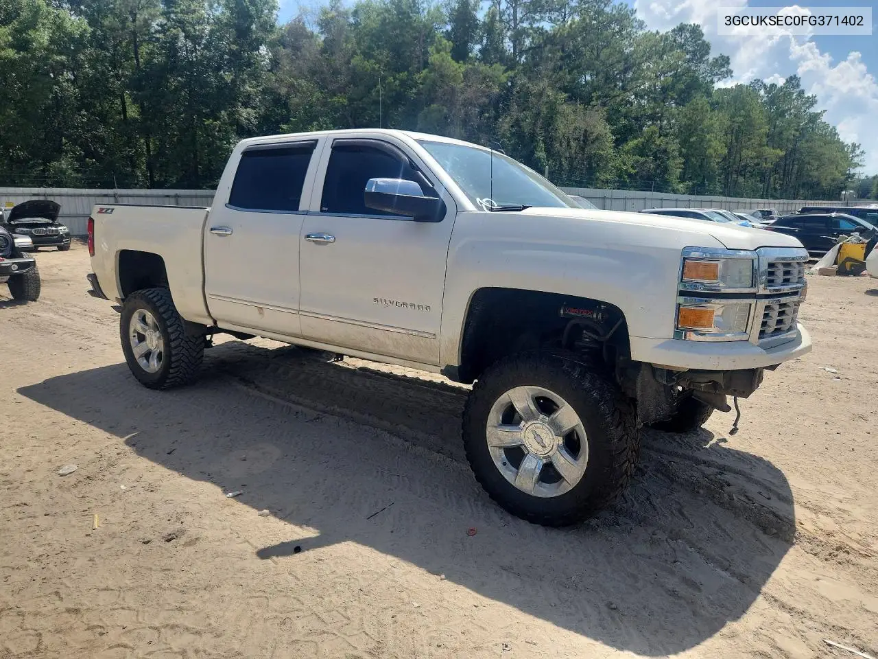 2015 Chevrolet Silverado K1500 Ltz VIN: 3GCUKSEC0FG371402 Lot: 60369516