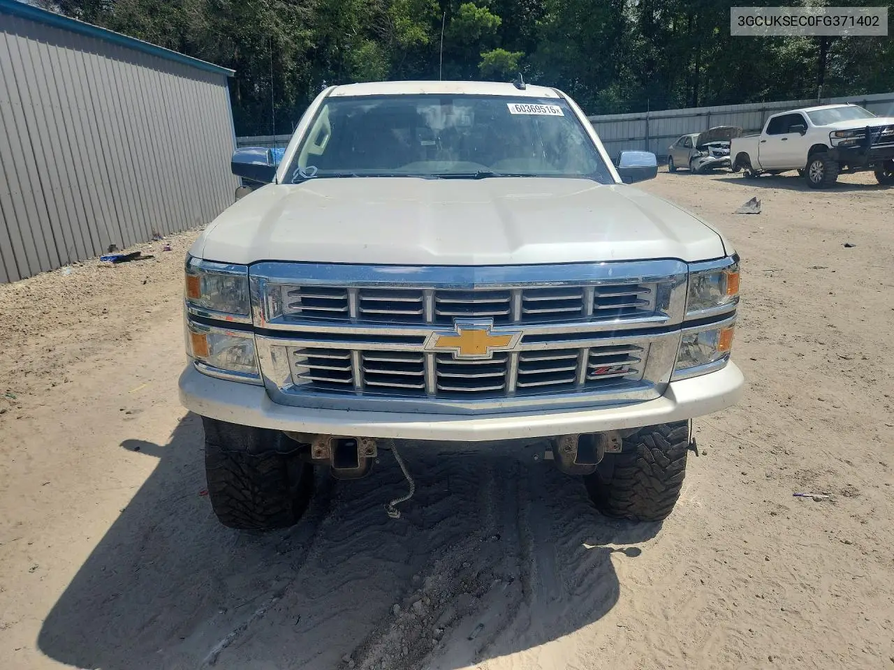 2015 Chevrolet Silverado K1500 Ltz VIN: 3GCUKSEC0FG371402 Lot: 60369516