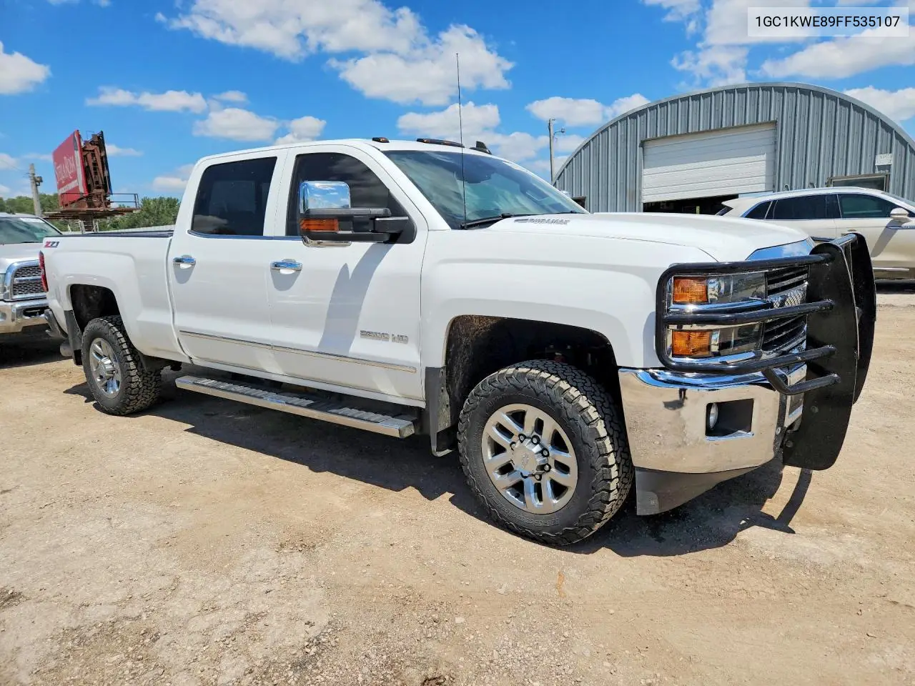 2015 Chevrolet Silverado K2500 Heavy Duty Ltz VIN: 1GC1KWE89FF535107 Lot: 60423836