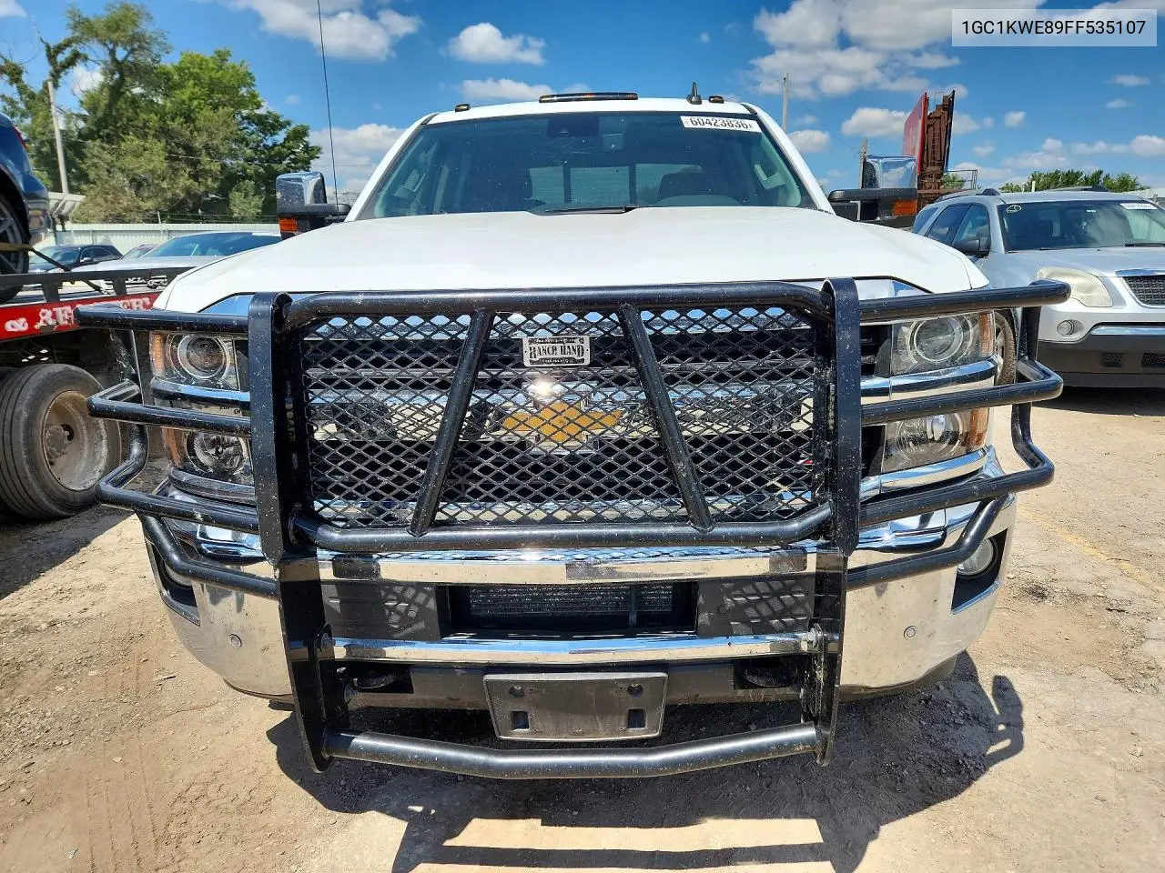 2015 Chevrolet Silverado K2500 Heavy Duty Ltz VIN: 1GC1KWE89FF535107 Lot: 60423836