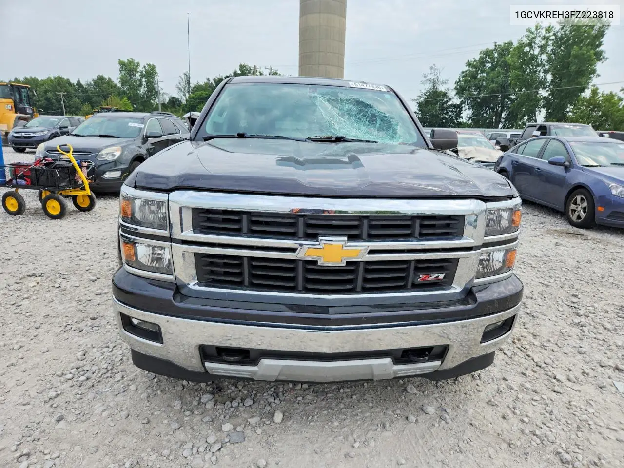 2015 Chevrolet Silverado K1500 Lt VIN: 1GCVKREH3FZ223818 Lot: 61477946