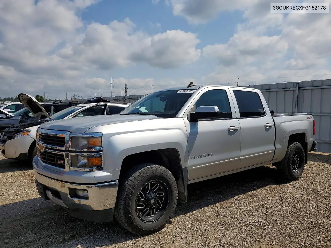 3GCUKRECXFG152178 2015 Chevrolet Silverado K1500 Lt