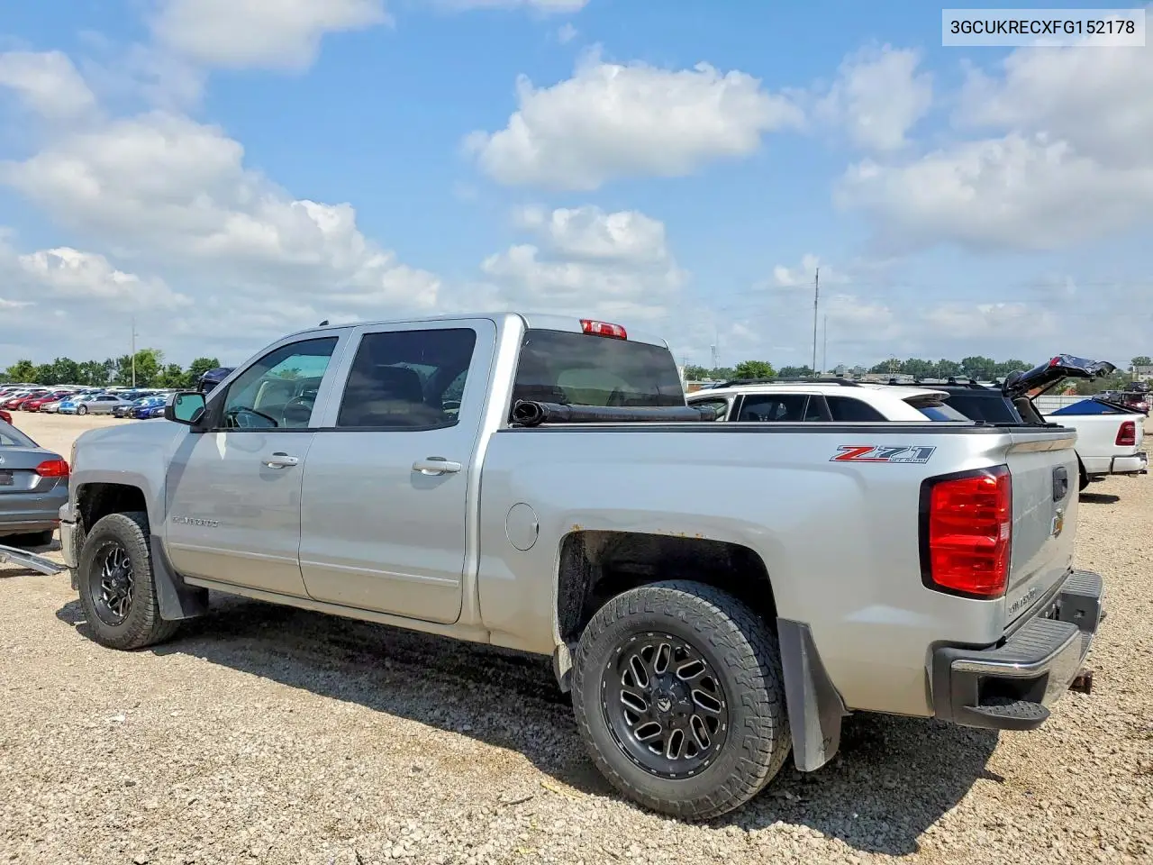 3GCUKRECXFG152178 2015 Chevrolet Silverado K1500 Lt