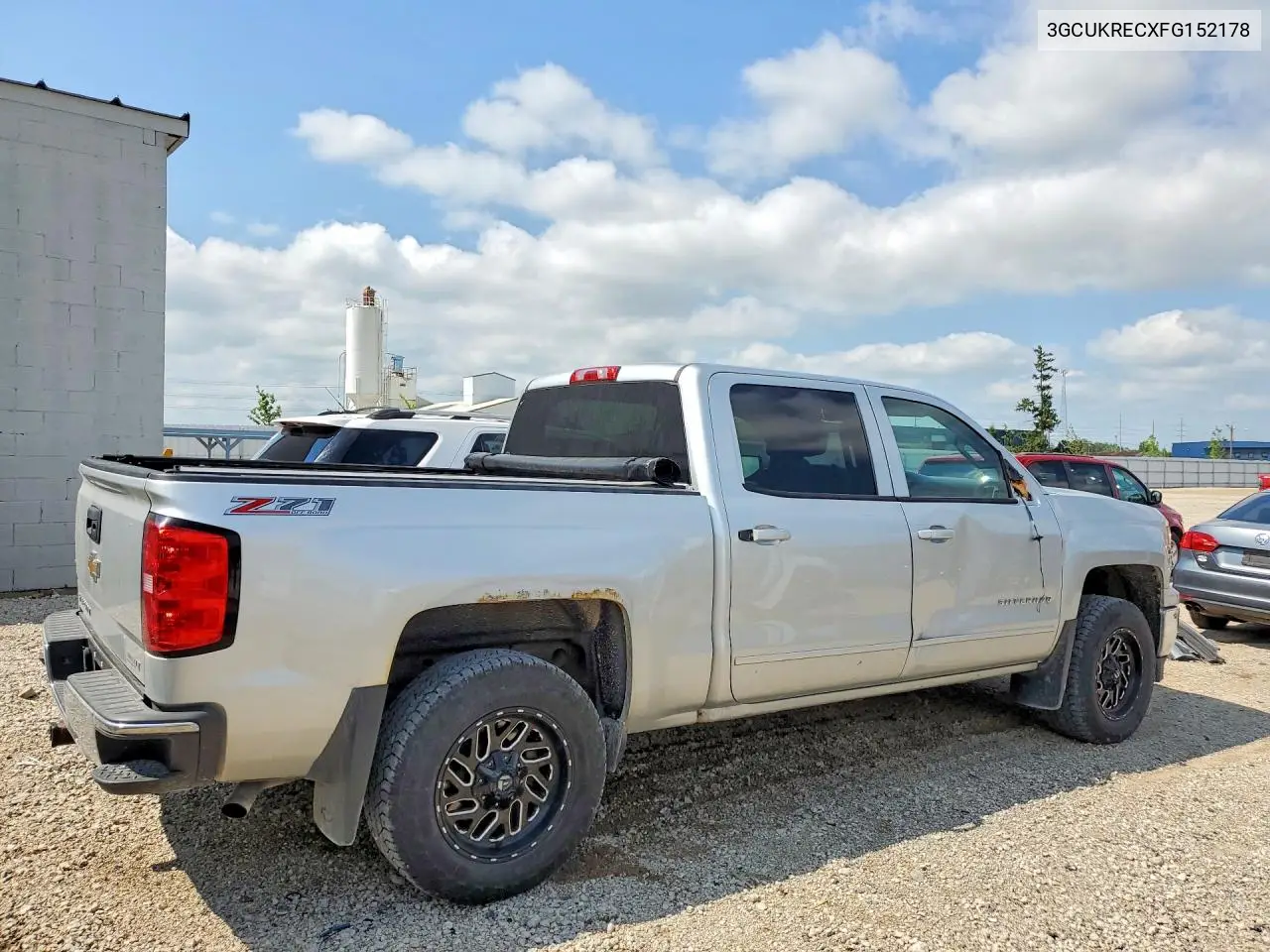 3GCUKRECXFG152178 2015 Chevrolet Silverado K1500 Lt