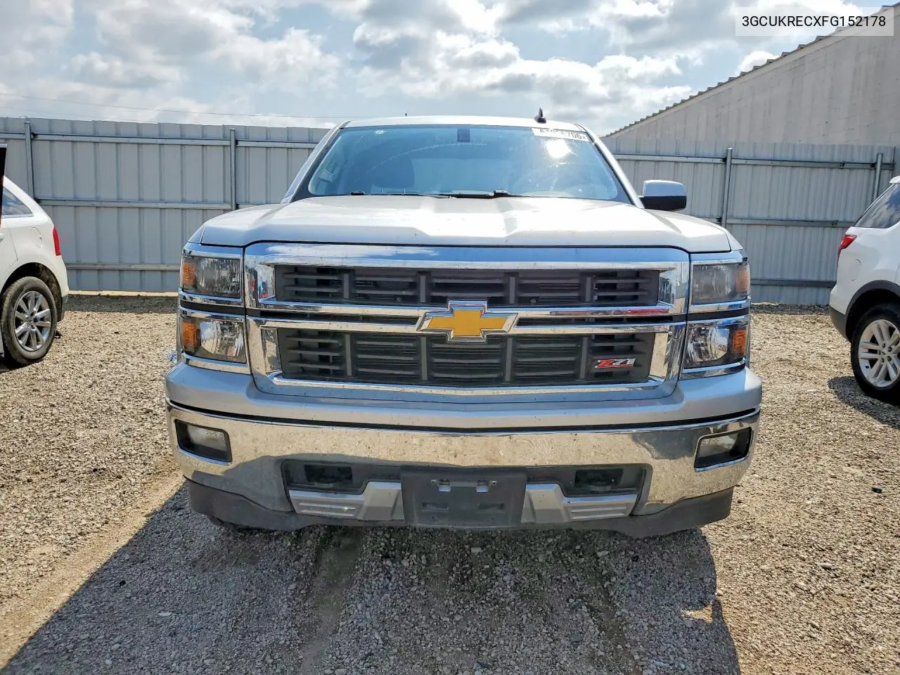 3GCUKRECXFG152178 2015 Chevrolet Silverado K1500 Lt