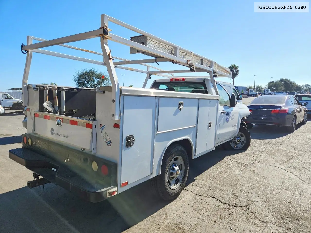 2015 Chevrolet Silverado C2500 Heavy Duty VIN: 1GB0CUEGXFZ516380 Lot: 61964346