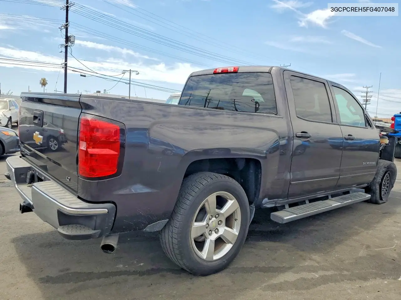 2015 Chevrolet Silverado C1500 Lt VIN: 3GCPCREH5FG407048 Lot: 61964986