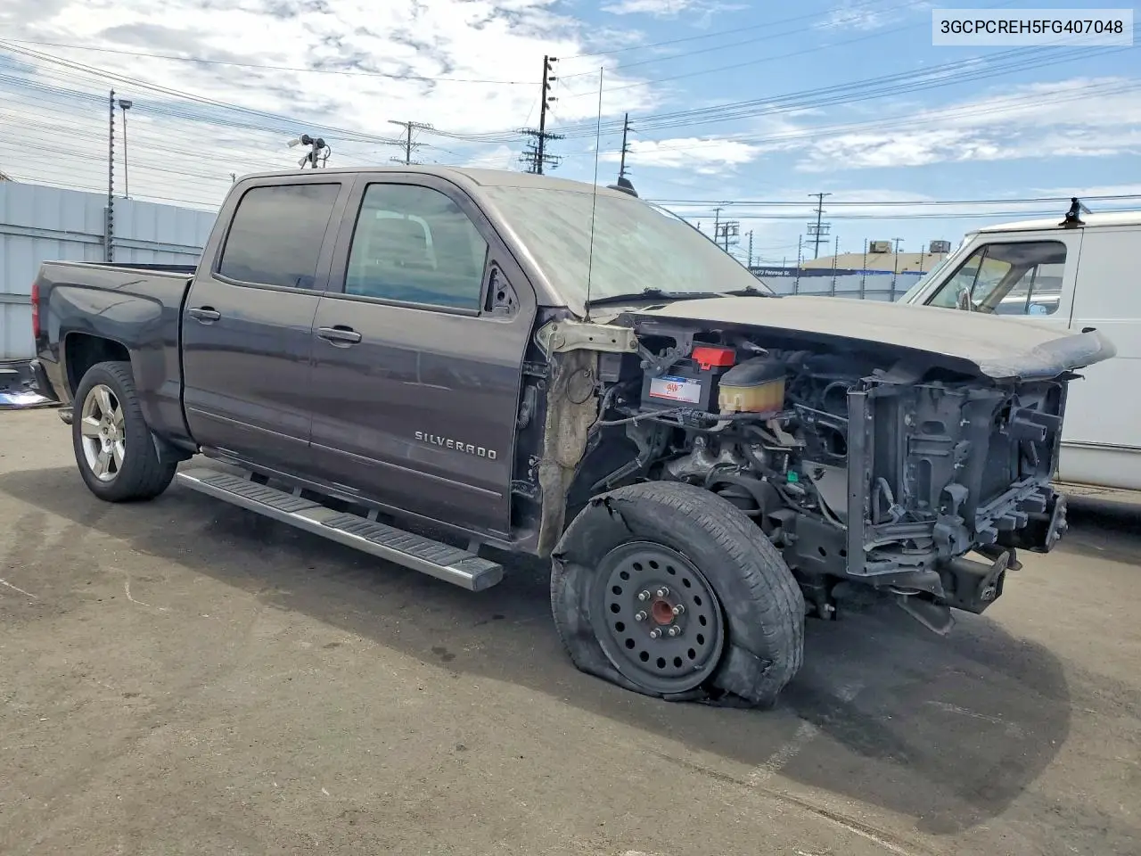 2015 Chevrolet Silverado C1500 Lt VIN: 3GCPCREH5FG407048 Lot: 61964986