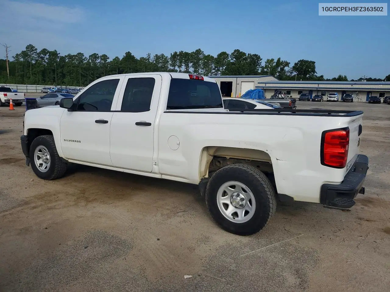 2015 Chevrolet Silverado C1500 VIN: 1GCRCPEH3FZ363502 Lot: 62071966