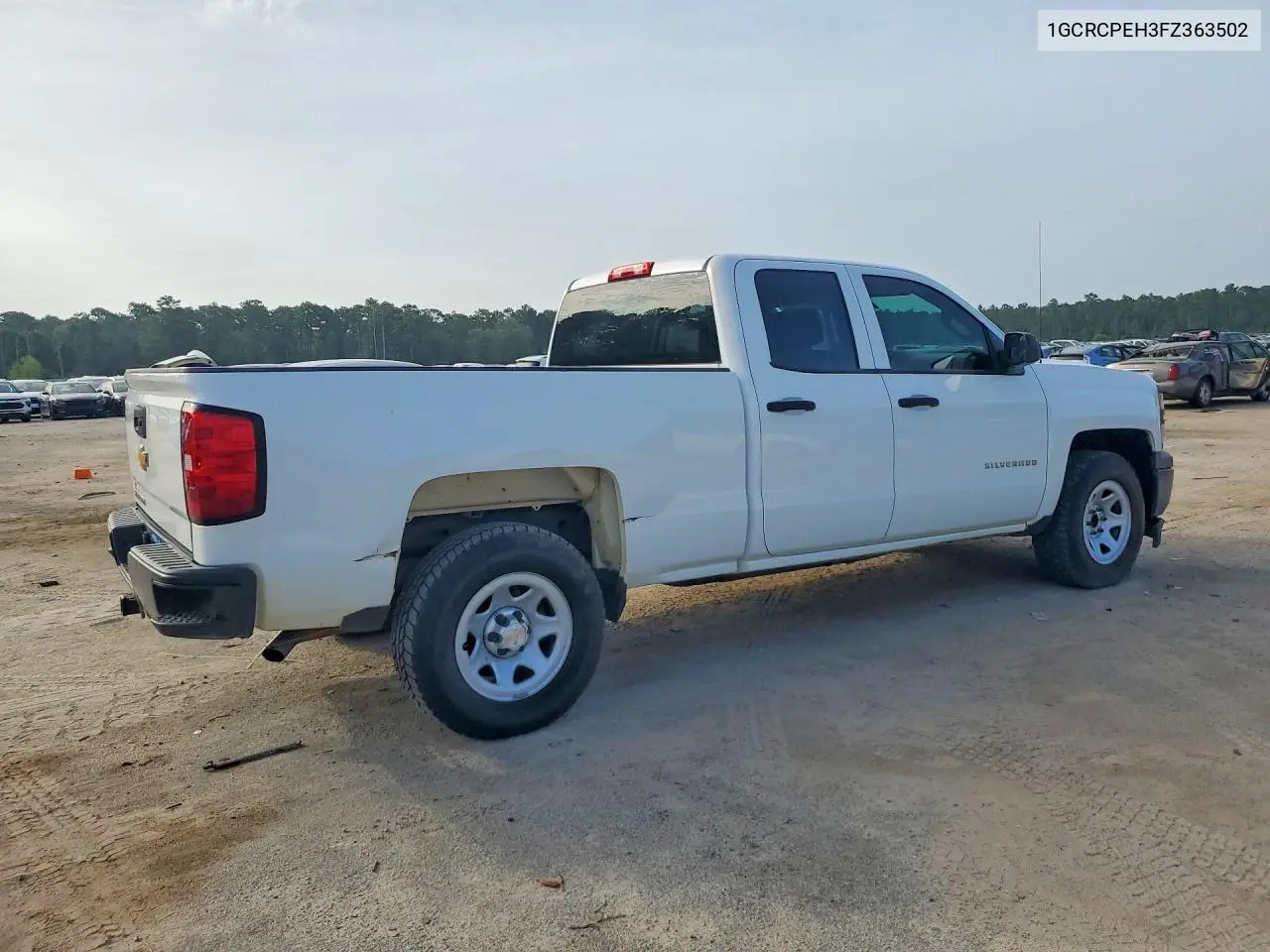 2015 Chevrolet Silverado C1500 VIN: 1GCRCPEH3FZ363502 Lot: 62071966