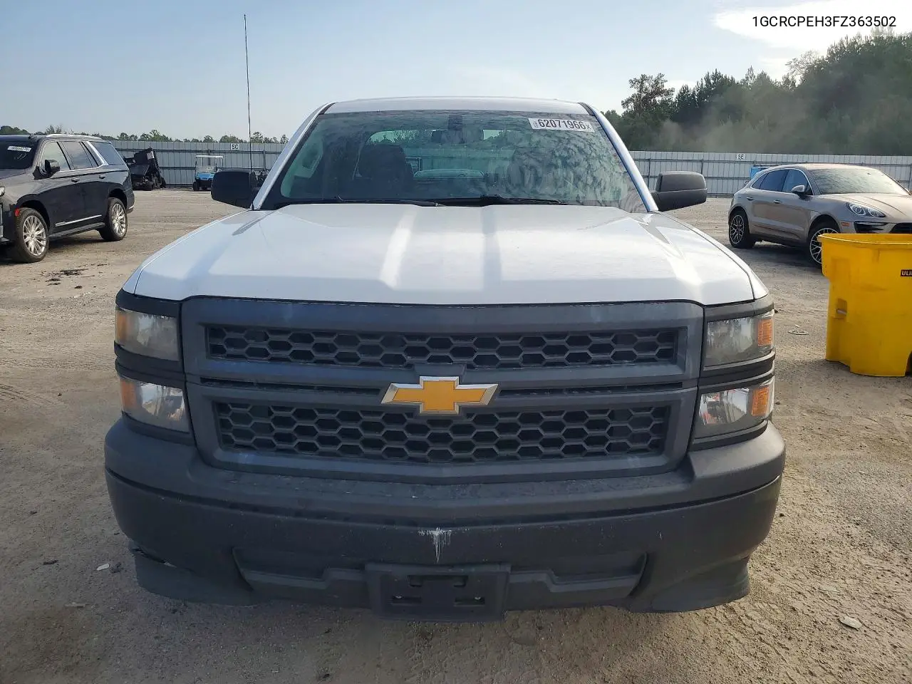 2015 Chevrolet Silverado C1500 VIN: 1GCRCPEH3FZ363502 Lot: 62071966
