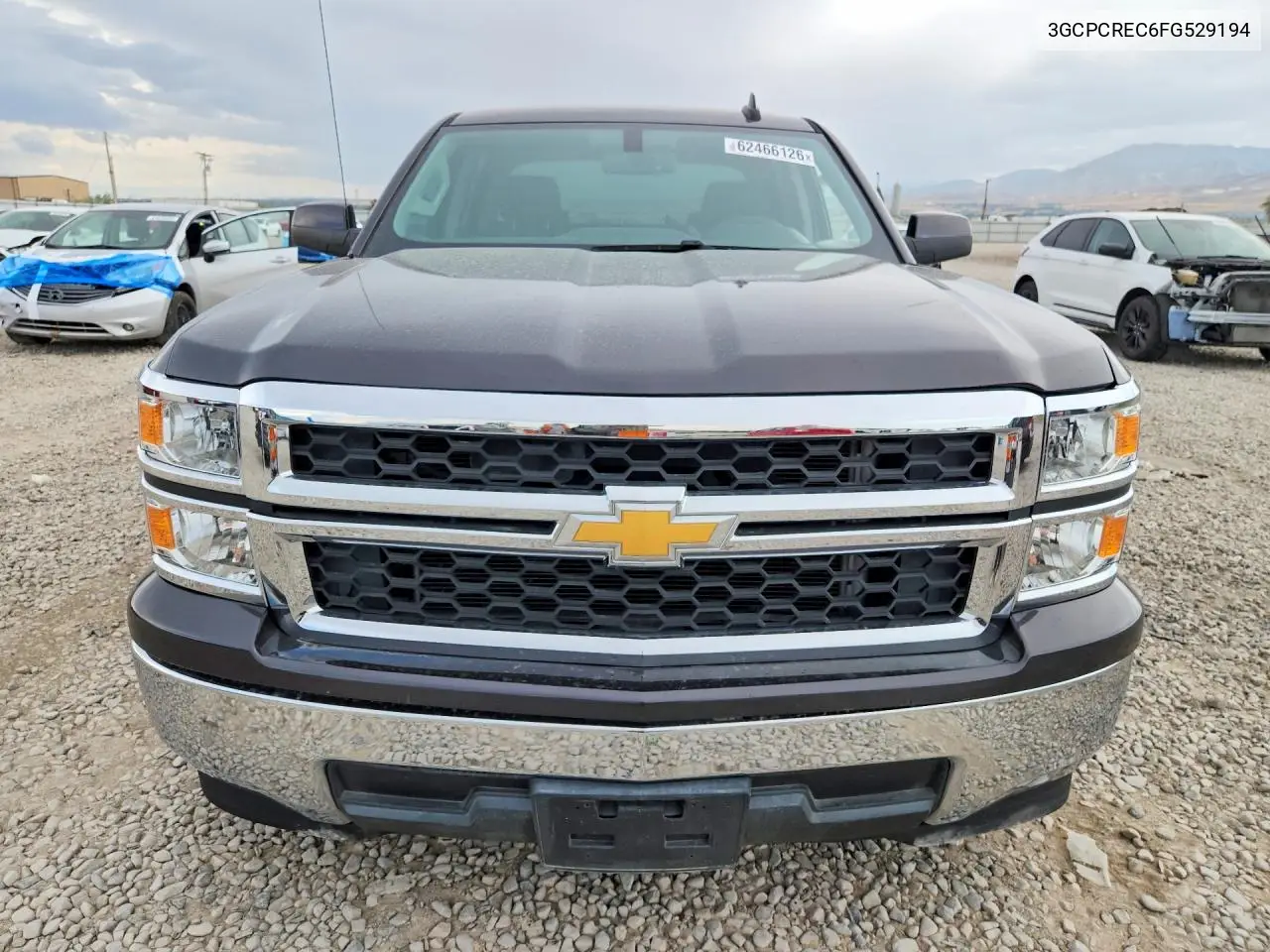 2015 Chevrolet Silverado C1500 Lt VIN: 3GCPCREC6FG529194 Lot: 62466126