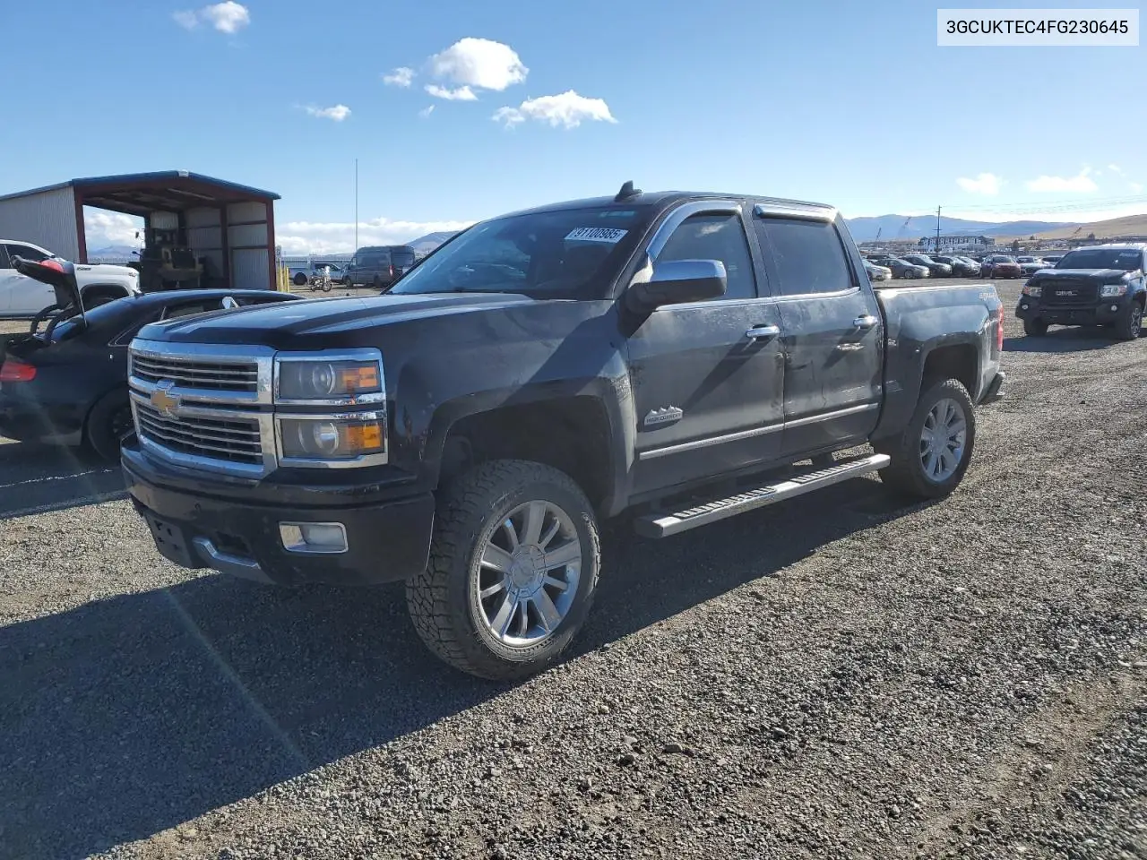 3GCUKTEC4FG230645 2015 Chevrolet Silverado K1500 High Country